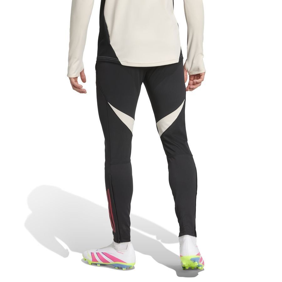 Liverpool Training Trousers Tiro 25 - Black/Strawberry Red - Men's-SoccerKits Hub | Buy Soccer Jerseys Online